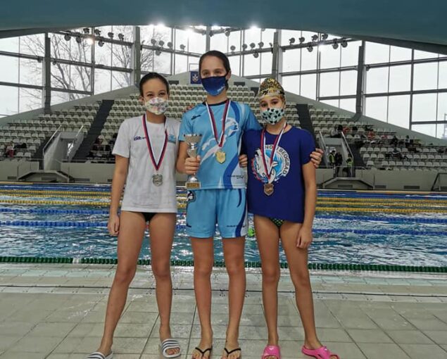 Bronza za Emiliju Šimpragu na Zimskoj ligi Beograda